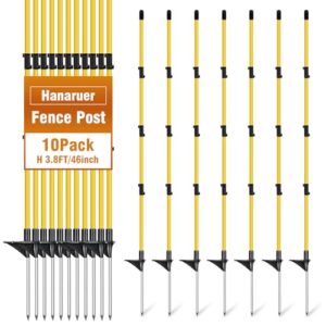 46 Inch Fiberglass Fence Posts Pack of 10