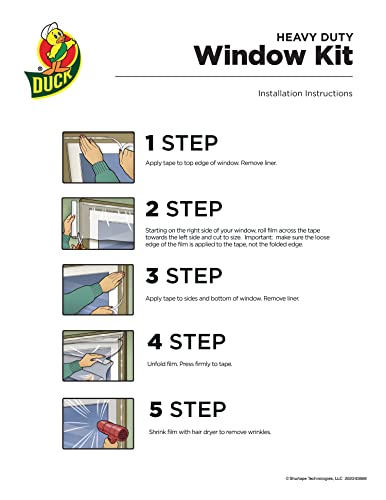 Duck MAX Winter Window Insulation Kit - Image 4
