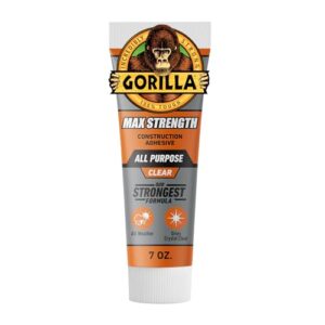 Gorilla Max Strength Clear Glue, 7 oz