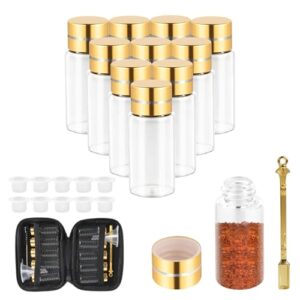 10ml Golden Nut Glass Bottles for DIY