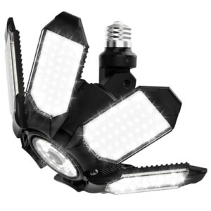 Adjustable LED Garage Light with 6 Panels