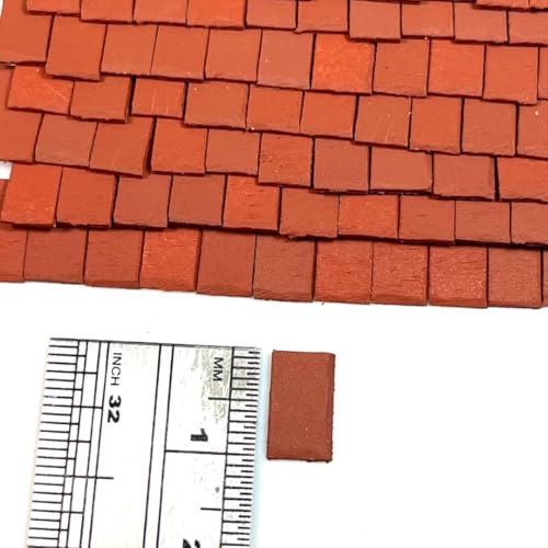 Tiny Tiles 250-Piece Terracotta Roof Tiles - Image 6