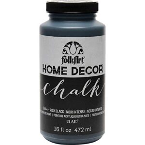 FolkArt Chalk Paint, 16oz, Rich Black