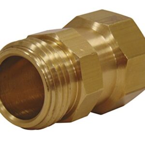 Dramm Brass Hose Swivel Connector - Heavy-Duty