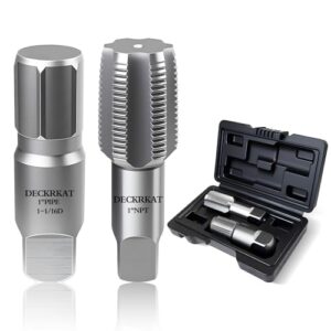 DECKRKAT 1" NPT Pipe Tap & Extractor Set