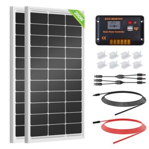 200W Solar Panel Kit with Controller