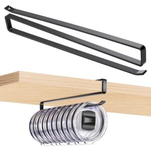 Silcpall Tumbler Lid Organizer for Cabinets