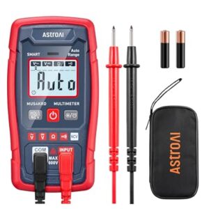 AstroAI Multimeter 4000 Counts, Smart Auto-Ranging