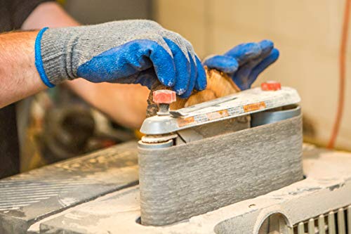 12 Pairs Large Rubber Latex Work Gloves - Image 3