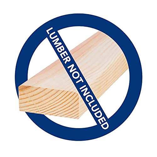 FLEXIMOUNTS Steel Workbench Leg Kit, Black - Image 4