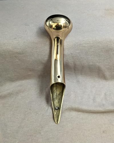 Hames Brass Walking Stick Cane Handle 8" - Image 3