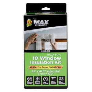 Duck MAX Winter Window Insulation Kit