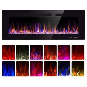 50" Electric Fireplace with Remote Control