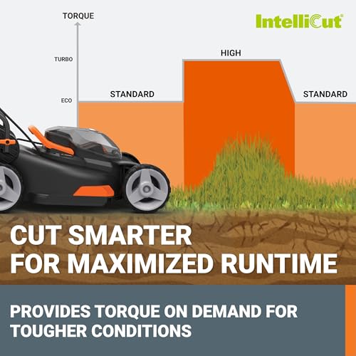 WORX 40V 17" Cordless Lawn Mower for Small Yards - Image 6