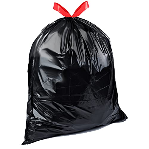 Amazon Basics 30 Gallon Drawstring Trash Bags - Image 2