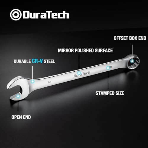 DURATECH 10mm Metric Wrench, 12-Point Offset - Image 2