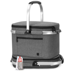 ALLCAMP Collapsible Insulated Cooler Bag