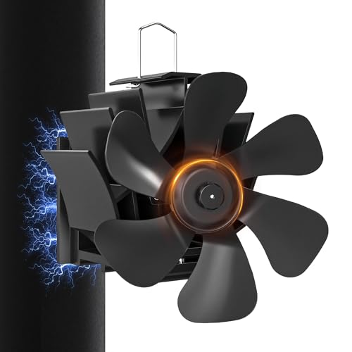 Magnetic Heat Powered Wood Stove Fan