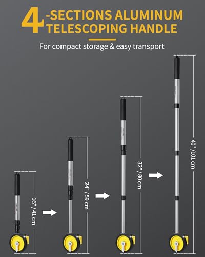 Firecore Measuring Wheel with Telescoping Handle - Image 3