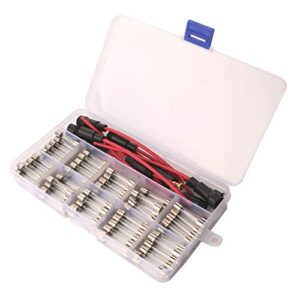 Inline Screw Fuse Holder with Glass Fuses