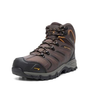 NORTIV 8 Men's Steel Toe Waterproof Boots
