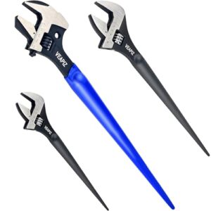 VEAPIZ 3-Piece Adjustable Wrench Set