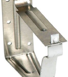 Amerimax 5-Inch White Fascia Bracket 2-Pack