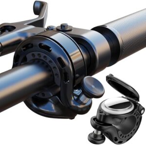 Bicycle Bell for AirTag, Waterproof, Fits 22-31.8mm