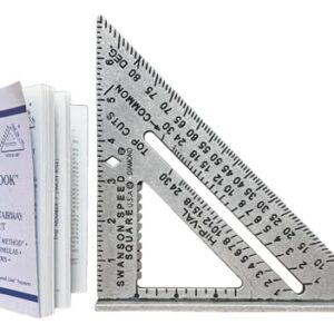 SWANSON 7 Inch Speed Square, Blue Tool