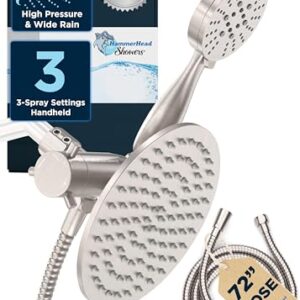 HammerHead Showers Dual Shower Head Combo