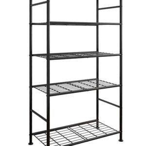 Sakugi 5-Tier Metal Shelf Organizer, 33" x 12.6" x 72"