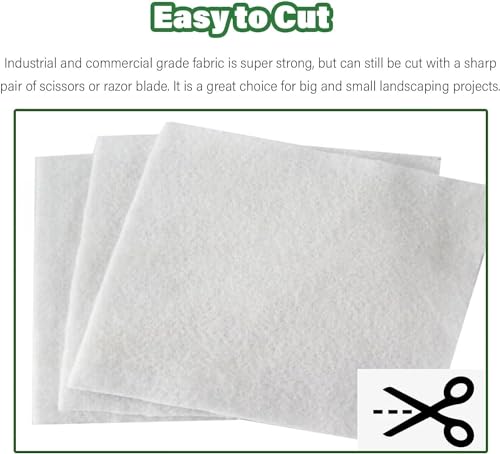 WAMVZYX 5oz Weed Barrier, Drainage Control - Image 5