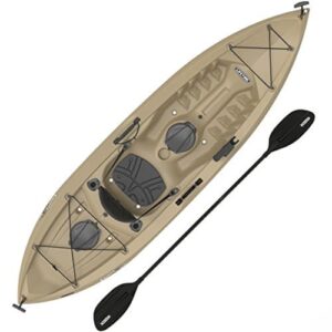 Lifetime 120" Tan Sit-On-Top Kayak with Paddle