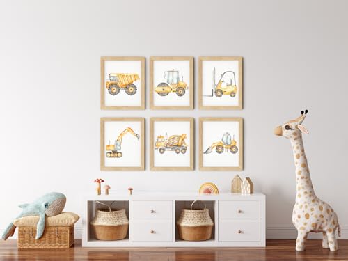 Construction Truck Wall Art for Boys Room - Image 4