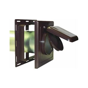 P Tec J-Block Wide Mount Vent Brown