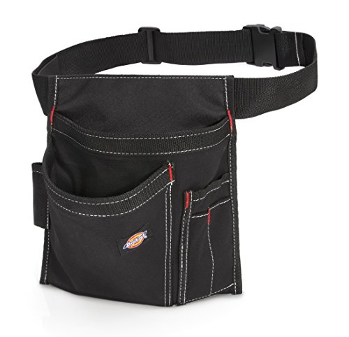 Dickies 5-Pocket Tool Belt Pouch, Black