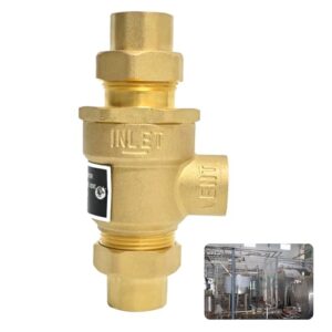 1/2" Brass Dual Check Valve Backflow Preventer