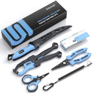Sidomma Fishing Gear Kit with Pliers and Knife