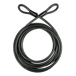 DELSWIN 6ft Steel Cable with Loops