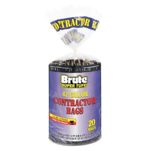 Brute Heavy Duty 42 Gallon Trash Bags