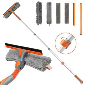 Eazer 2-in-1 Window Cleaner Squeegee Kit