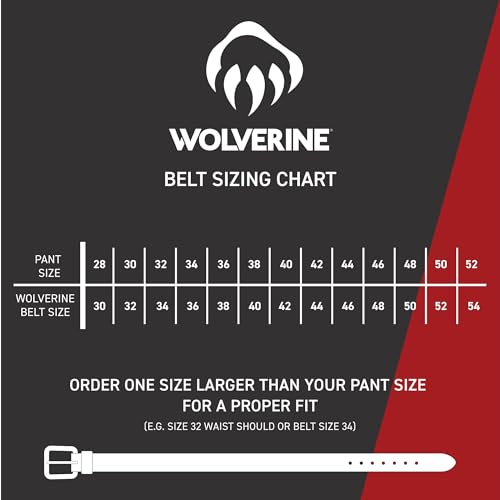 Wolverine Heavy Duty Leather Work Belt - Image 6