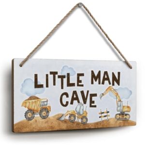 Construction Boy Room Decor - 6x12 Sign