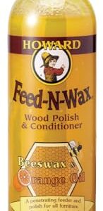 Howard Feed-N-Wax Wood Conditioner, 8 oz