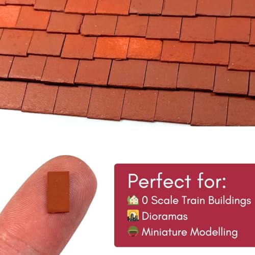 Tiny Tiles 250-Piece Terracotta Roof Tiles - Image 3