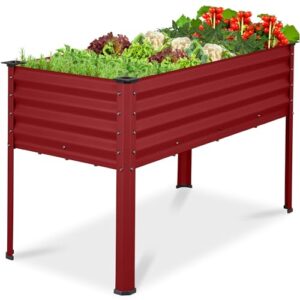 48x24x30in Galvanized Raised Garden Bed