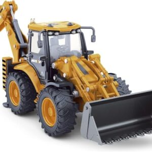 Dollox 1/50 Excavator Backhoe Metal Model