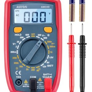 AstroAI 2000 Counts Digital Multimeter Tester