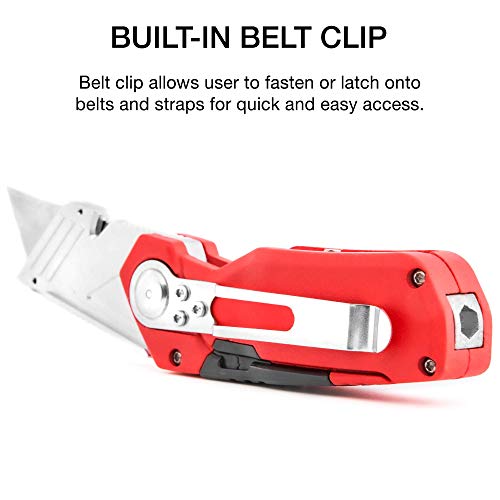 NEIKO 4-In-1 Folding Utility Knife & Cutter - Image 6