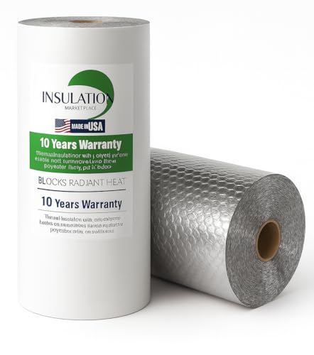 48" x 100ft Reflective Bubble Insulation Roll